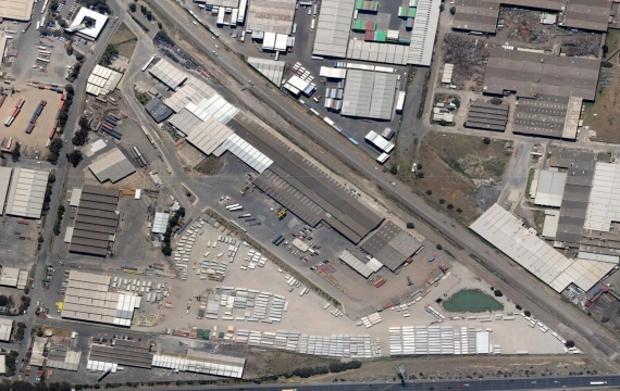 Cawley Industrial Park Site Before Development