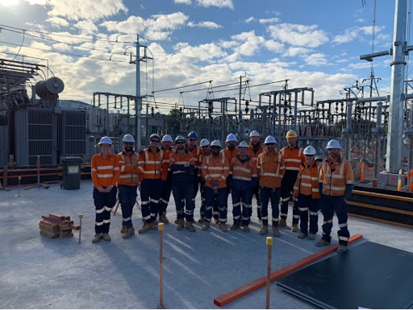 Multiworks Workers on Site