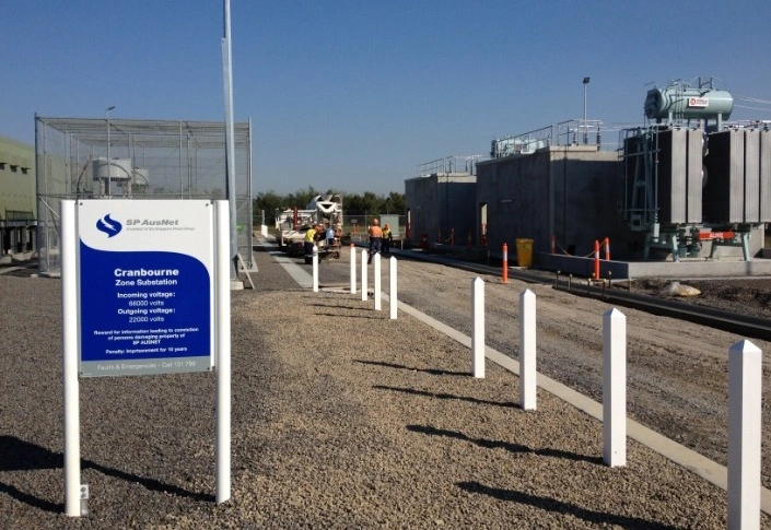 new Cranbourne Zone Substation Construction – Multiworks