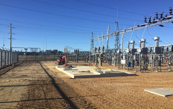 New Oil Containment Tank Construction - Beryl and Mount Piper Substation