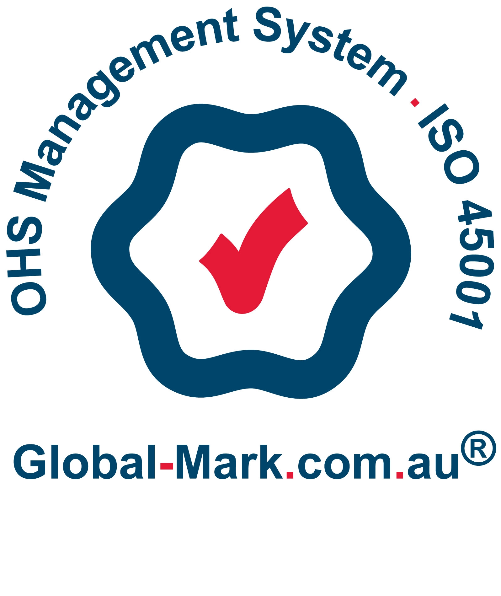 OHS Management System - ISO 45001 Logo