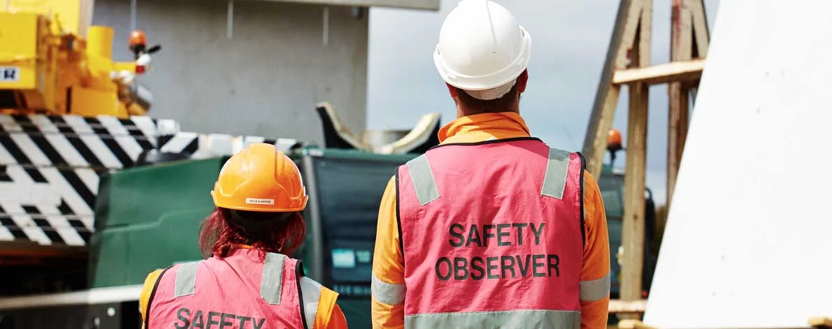 Safety Observer Worker on Site