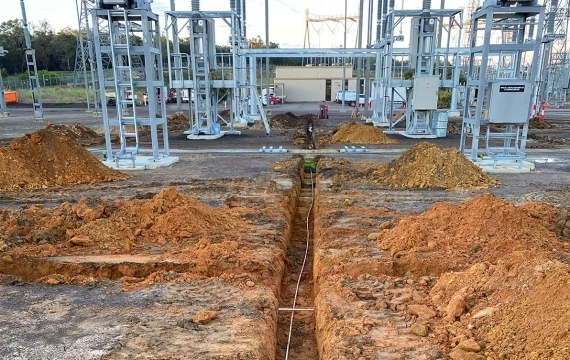 Trench Construction at Cheltenham Substation – Multiworks