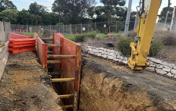 Trenching Support on Ford Geelong Project – Multiworks