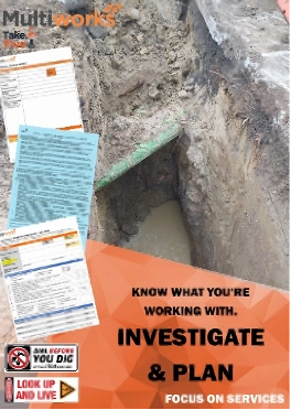 Underground Electricity Cable Poster - Multiworks